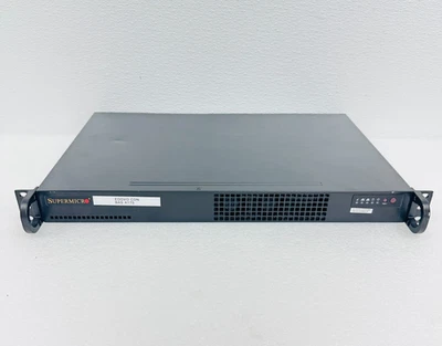 Supermicro 510-2 | XEON E3-1220V6 | 16GB RAM | 1TB SSD | 200W Superserver - Image 1 of 4