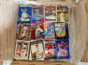 Large Flat Rate Box Baseball Cards Stars Superstars Commons Inserts Rookie Cards - Picture 1 of 2