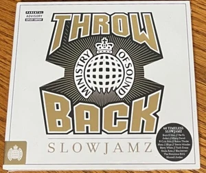 VARIOUS ARTISTS "THROWBACK: SLOWJAMZ" BRAND NEW ORIGINAL 2016 UK 3CD ALBUM - Picture 1 of 2