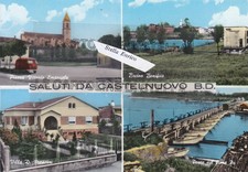 CARTOLINA LOMBARDIA- CASTELNUOVO BOCCA D'ADDA,4 VEDUTINE- VG1962
