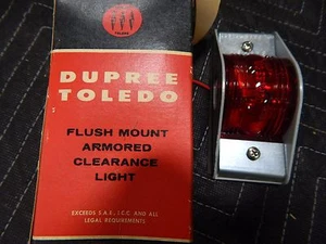 LENTE DE LUZ DE SEPARACIÓN DE MONTAJE EMPOTRADO DUPREE TOLEDO SOLO para LUZ MARCADORA DE CABINA 510-R6 - Imagen 1 de 3