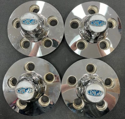 Tapacubos Cragar (juego de 4) para Ford de fábrica 15" 5x4,5 patrón de pernos, #15-29151 Foto 1 de 4