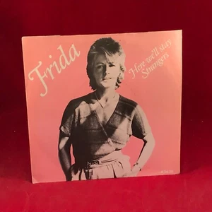 FRIDA Here We'll Stay 1983 UK 7" vinyl single Anni-Frid ABBA strangers original - Picture 1 of 4