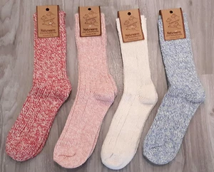 Damen Norweger Socken Kniestrümpfe Strümpfe Warm mit Schafwolle Gr 39-42 2218 - Bild 1 von 1