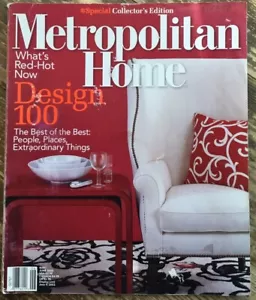 Metropolitan Home Magazine May June 2003 Design 100 -Special Collector’s Edition - Picture 1 of 3