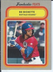 Bo Bichette 2019 Topps Heritage Minors Fantastic Feats - Picture 1 of 1