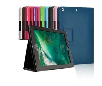 Smart Leather iPad Case For Apple Air 1st 8th Gen - All iPads Pro 10.2 mini 10.9 - Image 1 of 4