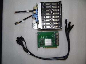 PCIe NVME U.2 SSD CARD EXPANDER DELL POWEREDGE SERVER R720 R820 YPNRC 693W6 - Picture 1 of 2