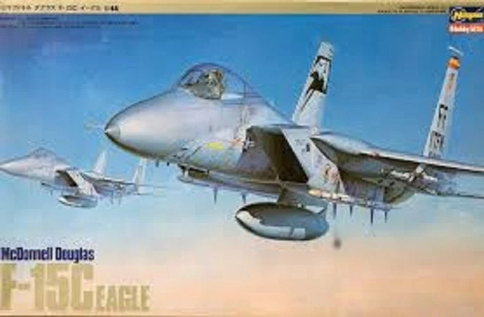 Hasegawa McDonnell Douglas F-15C Eagle Kit modellino in scala 1:48 - Immagine 1 di 1