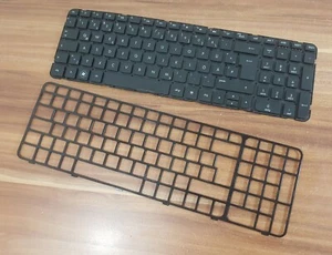 Tastatur Keyboard mit Gitter Bezel MP-11M86D0-920 aus HP Pavilion g6-2000 - Afbeelding 1 van 2