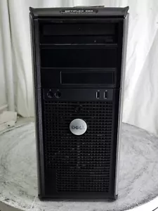 DELL OPTIPLEX 360 PC Desktop INTEL CORE2 DUO E7300 1GB SEE NOTES - Picture 1 of 7