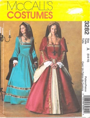  McCall's	3282 Misses' Petite Tudor Costume - Image 1 of 4