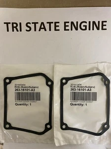 2 GUARNIZIONI COPERCHIO VALVOLE PRODUTTORE DI APPARECCHIATURE ORIGINALI SUBARU, ONAN, 263-16101 ROBIN EH720 EH722 26316101 - Foto 1 di 1