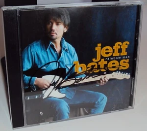Jeff Bates Rainbow Man CD Signed Album 2003 Country BMG Music RCA Records - Foto 1 di 5