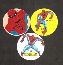 Spider-Man 1983 Marvel Super Heroes Reyauca Venezuela Stickers