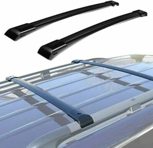 Barra transversal de aluminio para barra transversal de riel de techo Honda Odyssey 1999-2004 2 piezas apta para Honda Odyssey 1999-2004 - Imagen 1 de 7