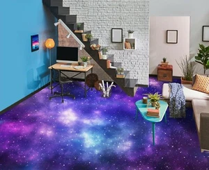 3D Starry Sky 52RAI35 Floor WallPaper Murals Wall Print Decal AJ WALL Fay - Picture 1 of 5