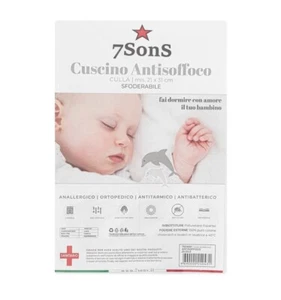 Cuscino Traspirante Antisoffoco Per Carrozzine Antibatterico “7SONS” - Foto 1 di 2