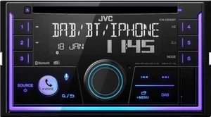 JVC KW-DB95BT 2-DIN CD-Autoradio mit DAB+ & Bluetooth Freisprecheinrichtung - Bild 1 von 5