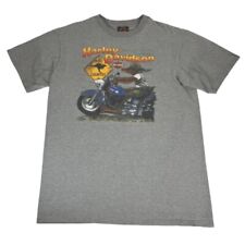 Vintage Harley Davidson 90s 1992 XL Gray Kangaroo Australia Single Stitch Shirt
