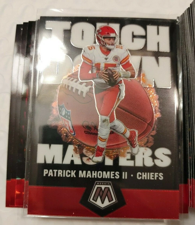 2020 Panini Mosaic Football Insert Touchdown Masters base.  Pick from drop down - Image 1 of 1
