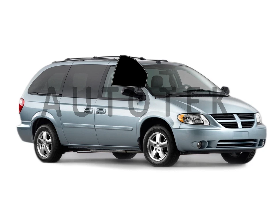 Película precortada ventanas delanteras de dos puertas para Dodge Grand Caravan 2001-2007 tinte de vidrio Foto 1 de 4