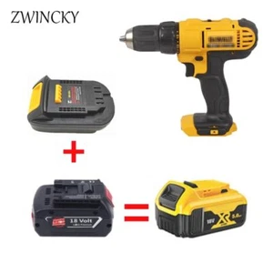 Adaptador para batería de iones de litio Bosch 18V convertir a herramienta eléctrica Dewalt 20/18V Li-Ion - Imagen 1 de 4