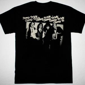 VINTAGE cHEAP tRICK BAND póster mEN CAMISETA NEGRA ALGODÓN todas las tallas s-5xl jj2802 - Imagen 1 de 8