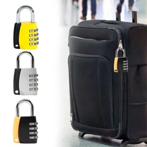 Luggage Padlock Password Lock Backpack Zipper Lock Dormitory Cabinet Lock - Photo 1/12
