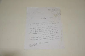 Judaica judía antigua carta rabínica manuscrito firmado firmaכתב יד - Imagen 1 de 12