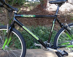 Cannondale SOBEE All Mountain Team SOBEE Green/Black fade Large & Medium Riders - Picture 1 of 24