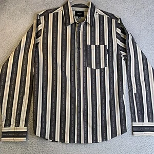 HUF F_CK IT Shirt Herren Small Skateboard Curse Word Allover-Print Streifen - Bild 1 von 14