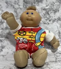 1985 cabbage patch kids vintage doll With 1984 Original Fireman Blue eyes Blonde