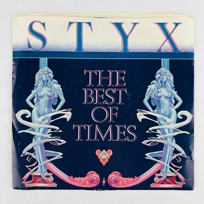 Styx – The Best Of Times / Lights 45RPM Single Record 7" Vinyl Single 45 RPM - Image 1 of 4