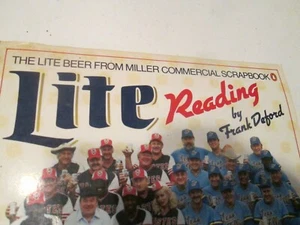 Beer Lite Reading by Frank Deford The Lite Beer from Miller Commercial Scrapbook - Bild 1 von 12