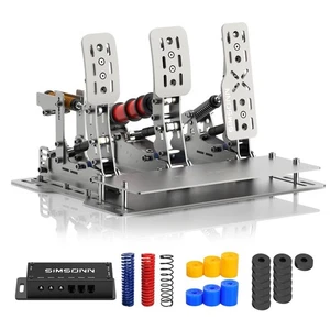 Acelerador de pedal hidráulico SIMSONN Plus X + kits de pedales de simulación de carreras de frenos - Imagen 1 de 20