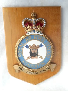 RAF/ROYAL AIR FORCE STATION  HONINGTON   LARGE WALL  PLAQUE/CREST/SHIELD - Picture 1 of 1