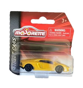 Majorette Street Cars Lamborghini Aventador yellow Diecast Car metal 1/64 NEW - Picture 1 of 2
