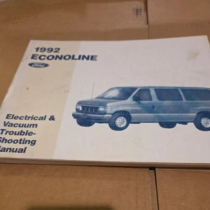  Ford Econoline 1992 furgoneta aspiradora eléctrica solución de problemas diagrama de cableado manual - Imagen 1 de 1