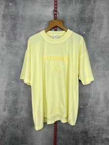 Vintage 90s Chanel Paris Embroidered Canal Street shirt Size XLarge Bootleg - Picture 1 of 9