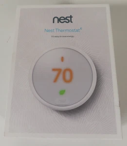 Nest Thermostat E T4002ES Programmierbarer Thermostat - Weiß - Neu Open Box - Bild 1 von 5