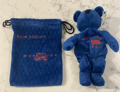 Mark Mcgwire 500 Home Runs Bean Baby de Salvino's Mac Bammers Foto 1 de 4