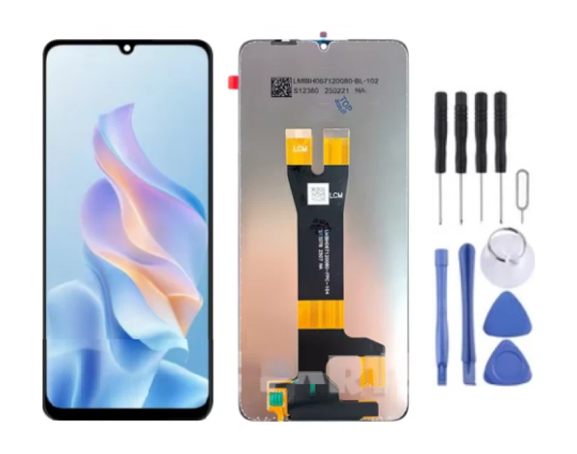 For ZTE Blade A76 4G LCD Display Screen with Touch Digitizer Full Assembly Frame - Image 1 of 1