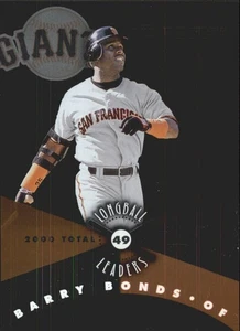 2001 Donruss Longball Leaders #LL3 Barry Bonds /1000 - BB - Picture 1 of 2