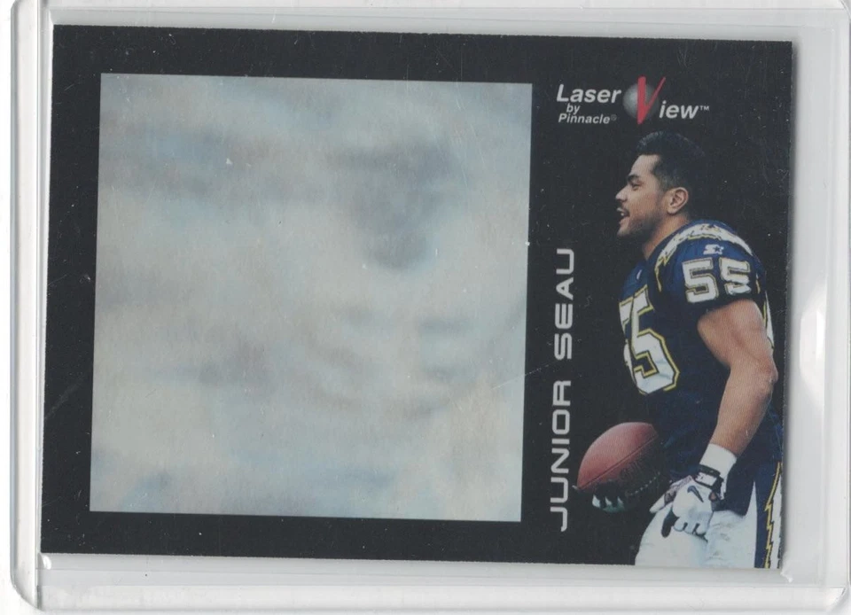 Junior Seau 1996 Pinnacle Laser View #15 San Diego Chargers - Image 1 of 1