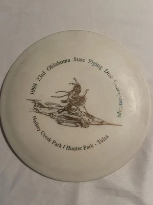 Lt Use Innova Banshee Oop Rare 167gr 1998 Oklahoma Championship Disc Golf Disc - Image 1 of 4