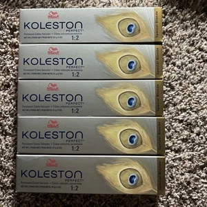 5pk Wella Koleston Perfect Professional Hair Color 2.0 oz 12/07 Blond Special - Picture 1 of 2