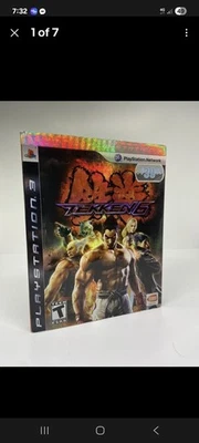 Funda holográfica etiqueta negra Tekken 6 PS3 Playstation 3 Foto 1 de 4