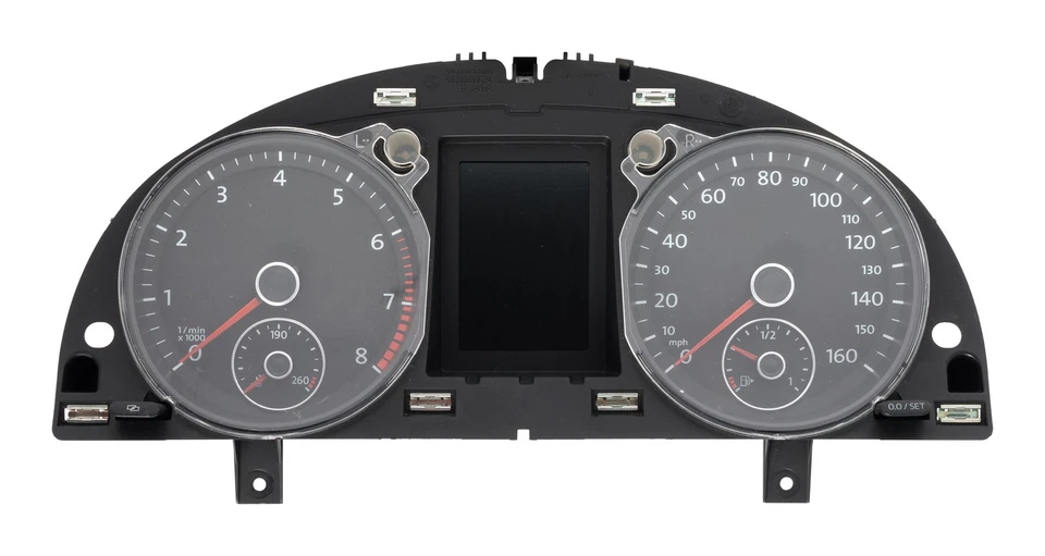 Volkswagen Passat MPH 2009 velocímetro cuadro de instrumentos panel 3C0920971S Foto 1 de 4