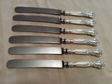 BIRKS vintage luncheon knives/ butter spreaders. Chantilly  582404